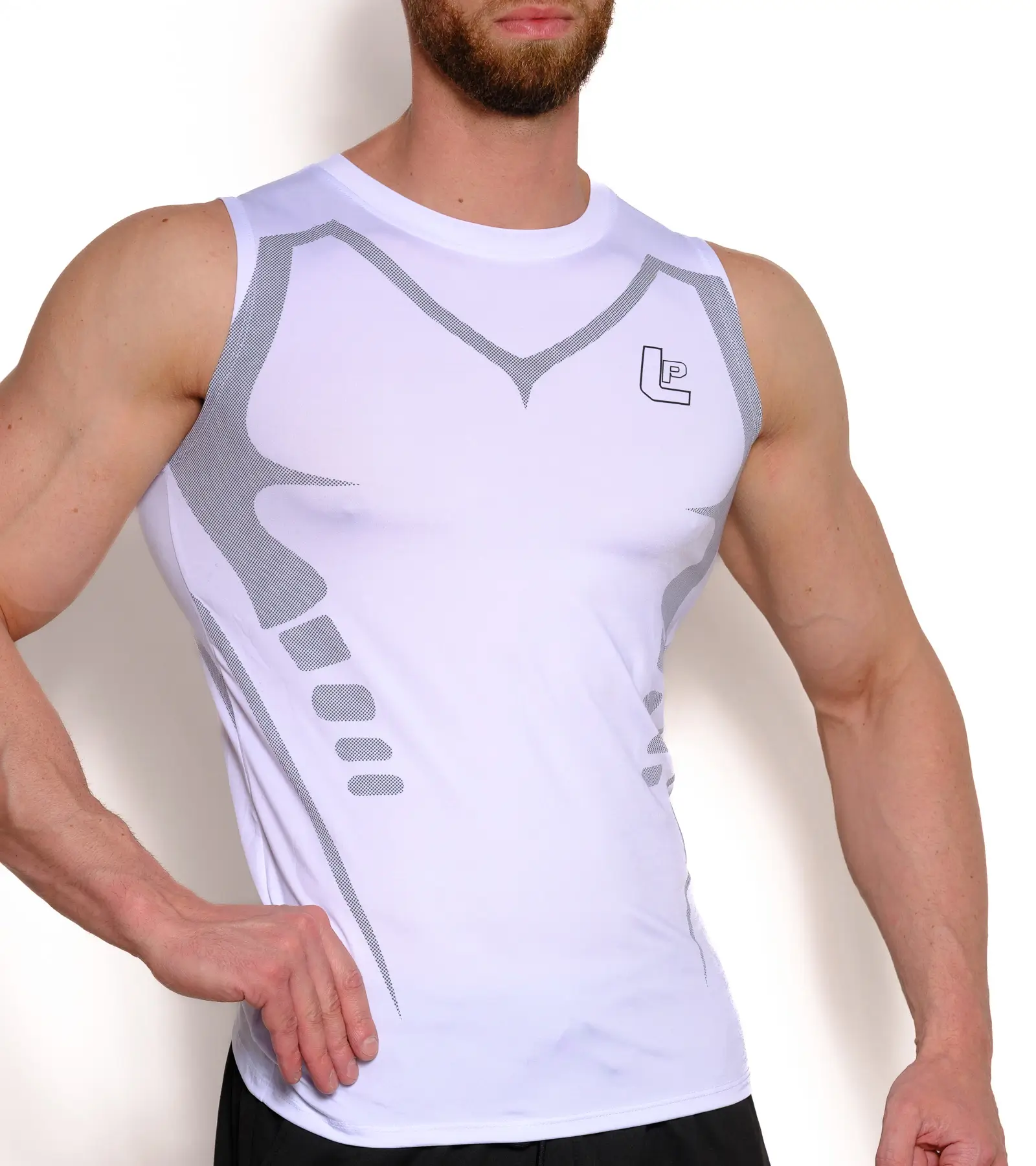 CANOTTIERA ARMOR COMPRESSION BIANCA 2