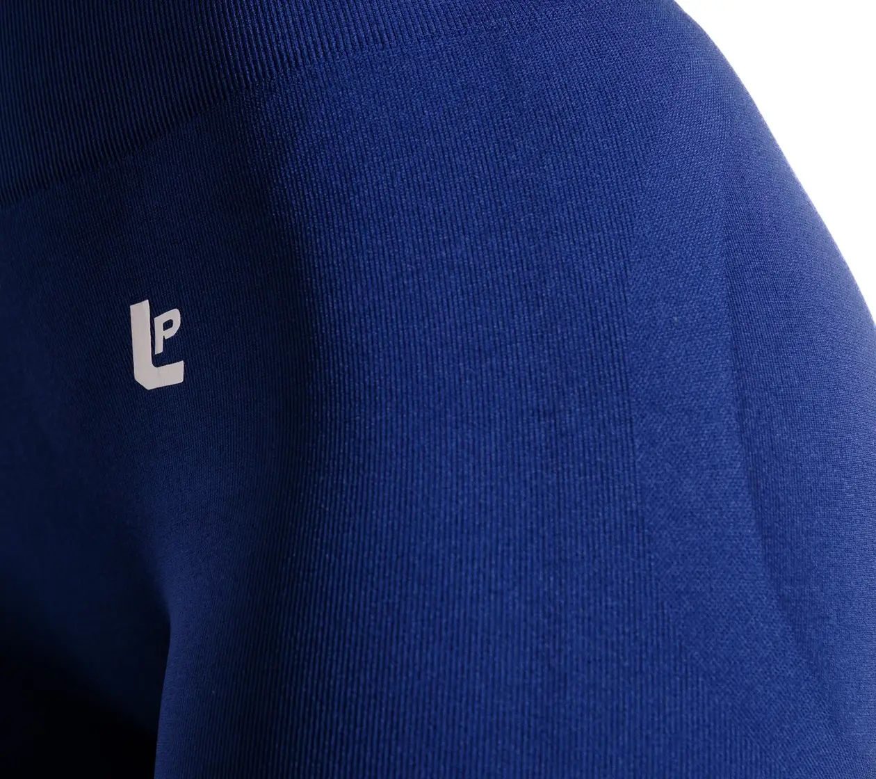 LEGGINGS SHORT PUSH UP BLUE DETTAGLIO