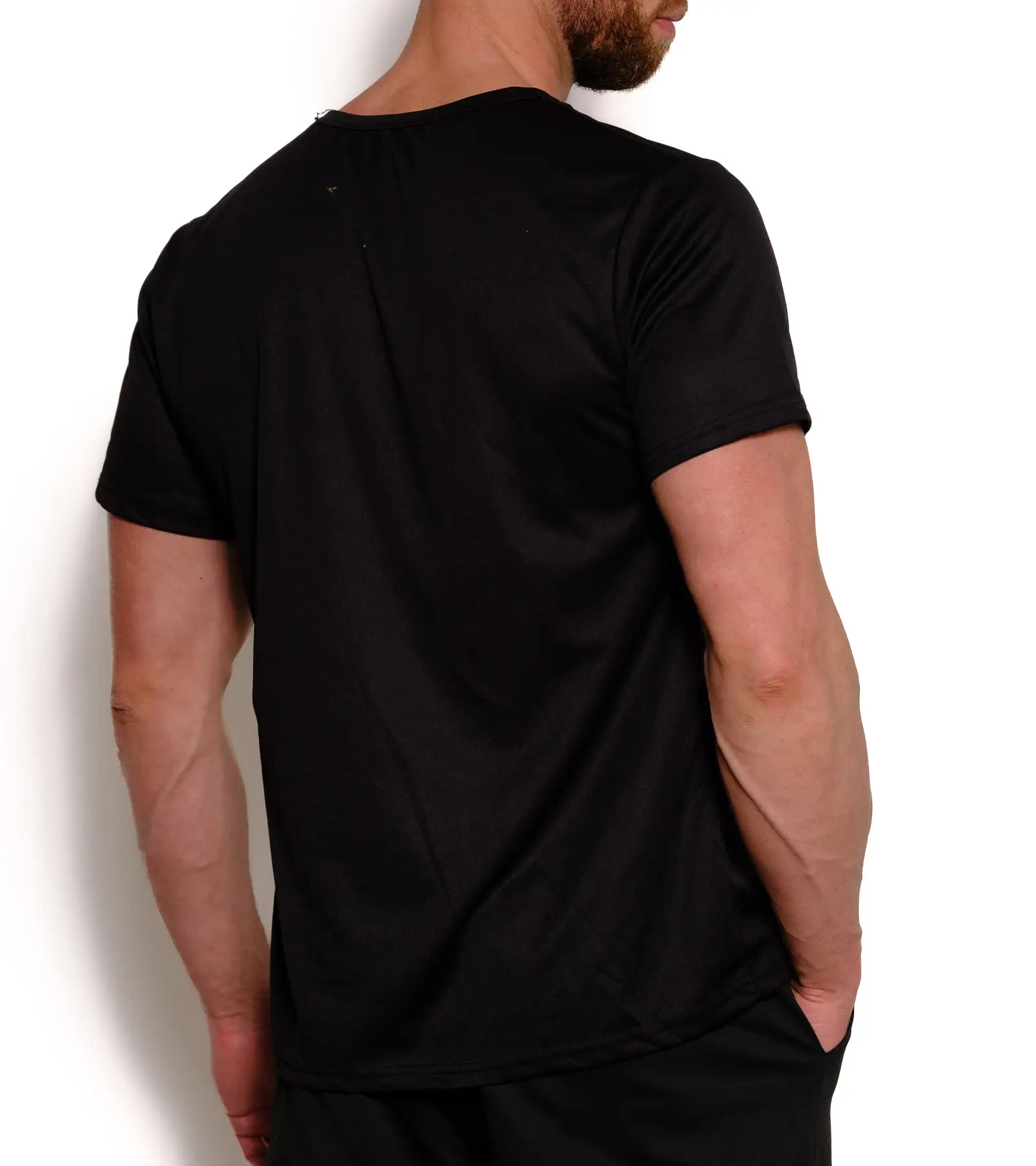 MAGLIETTA COMFORT NERA RETRO